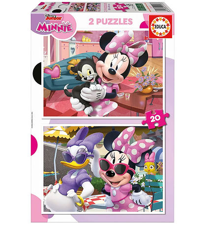 Educa Puzzlespiel - 2x20 Teile - Minnie