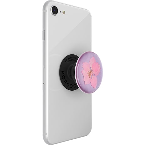 Smartphone PopSockets med standerfunktion - pres flower delphin