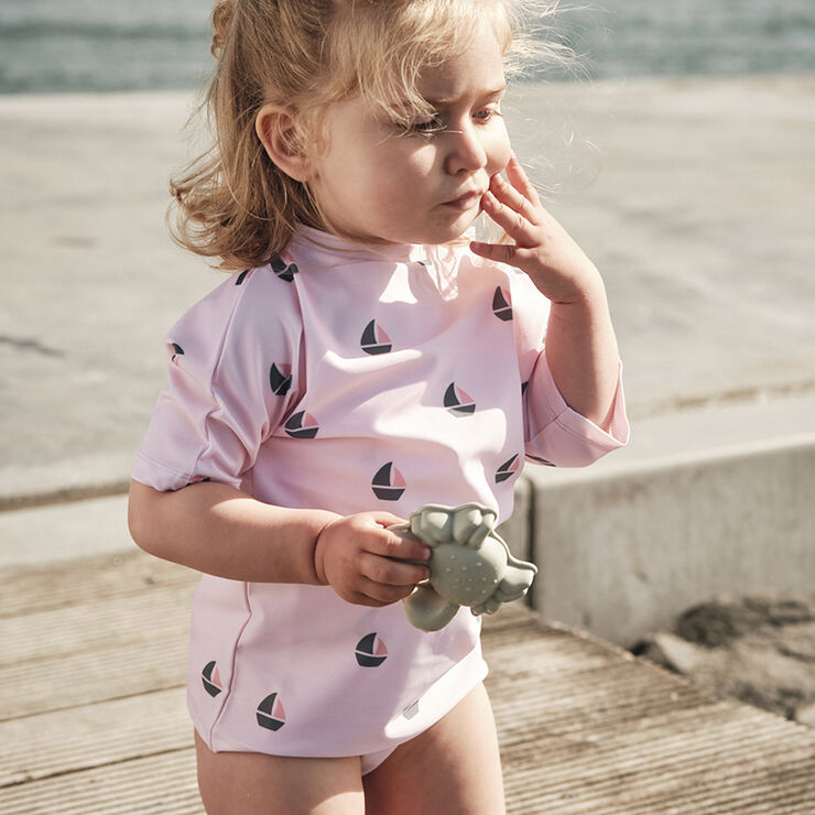 Petit Crabe Luna Boatneck shirt S/S, ROSE BOAT Rose boat