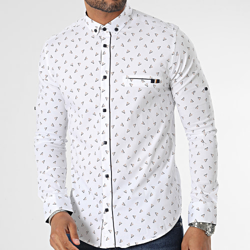Chemise Manches Longues Blanc