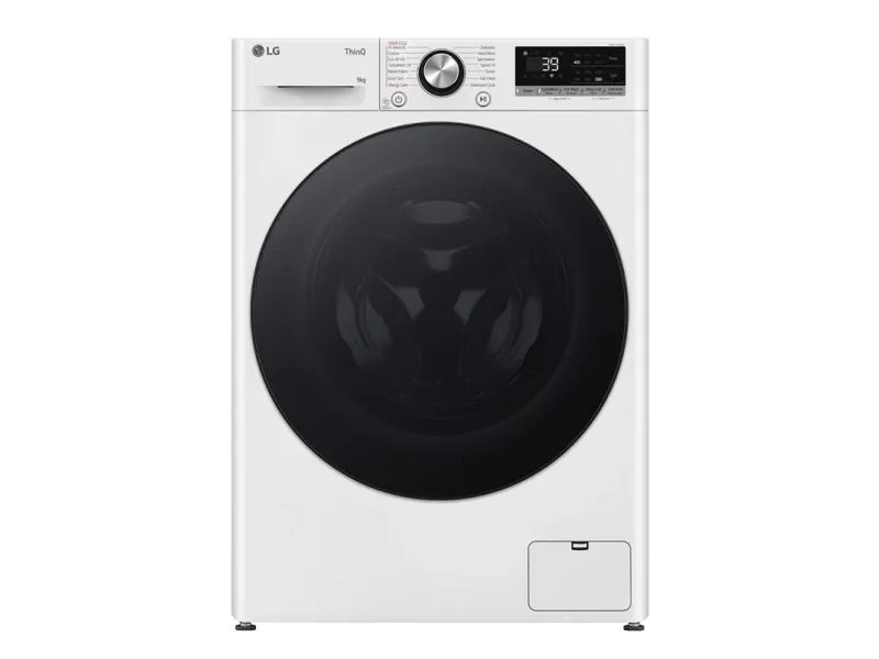LG Serie R7 F2WR709S2W - Vaskemaskine - Wi-Fi - bredde: 60 cm - dybde: 53.5 cm - højde: 85 cm - frontbetjening - 9 kg - 1200 rpm - hvid