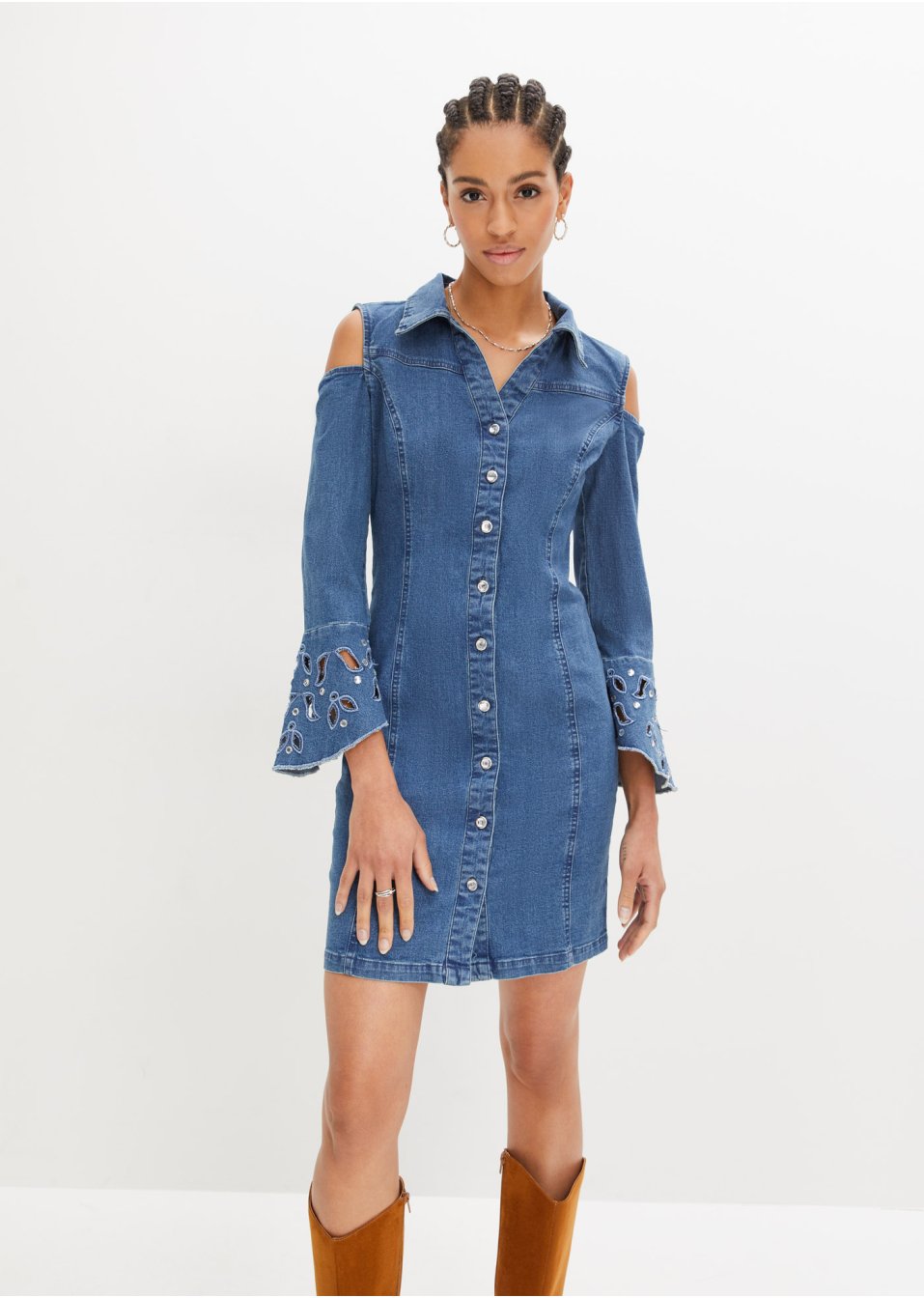 Robe en jean