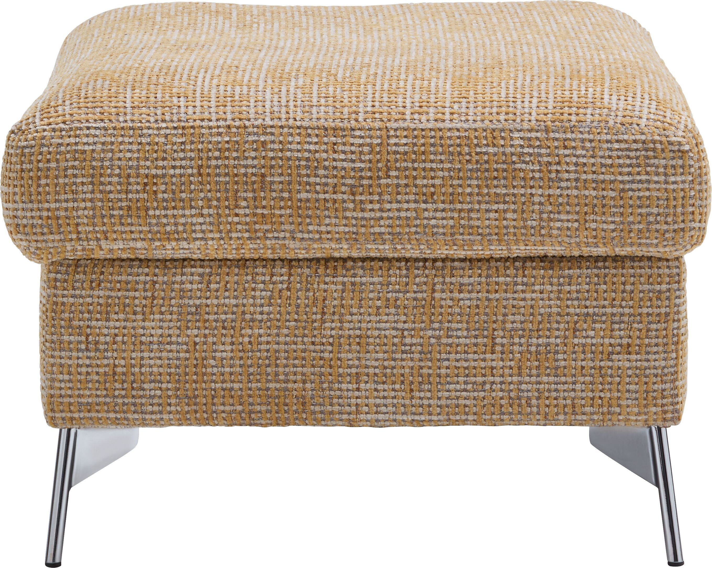 DIENER Hocker - Gelb / B: 64.0 cm x T: 95.0 cm x H: 45.0 cm