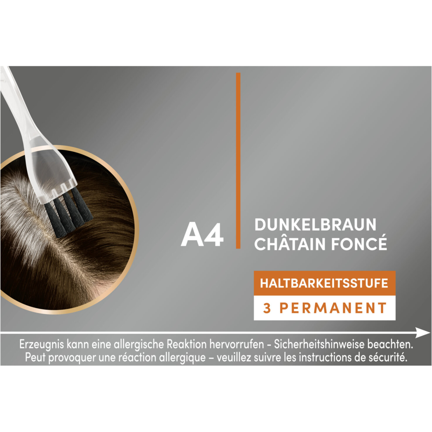 Schwarzkopf Ansatzset Ansatz-Kaschierung A4 Dunkelbraun
