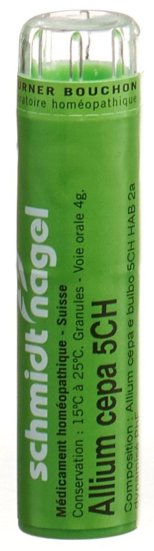 SCHMIDT-NAGEL Allium cepa 5 CH<br>4 g, Granulat