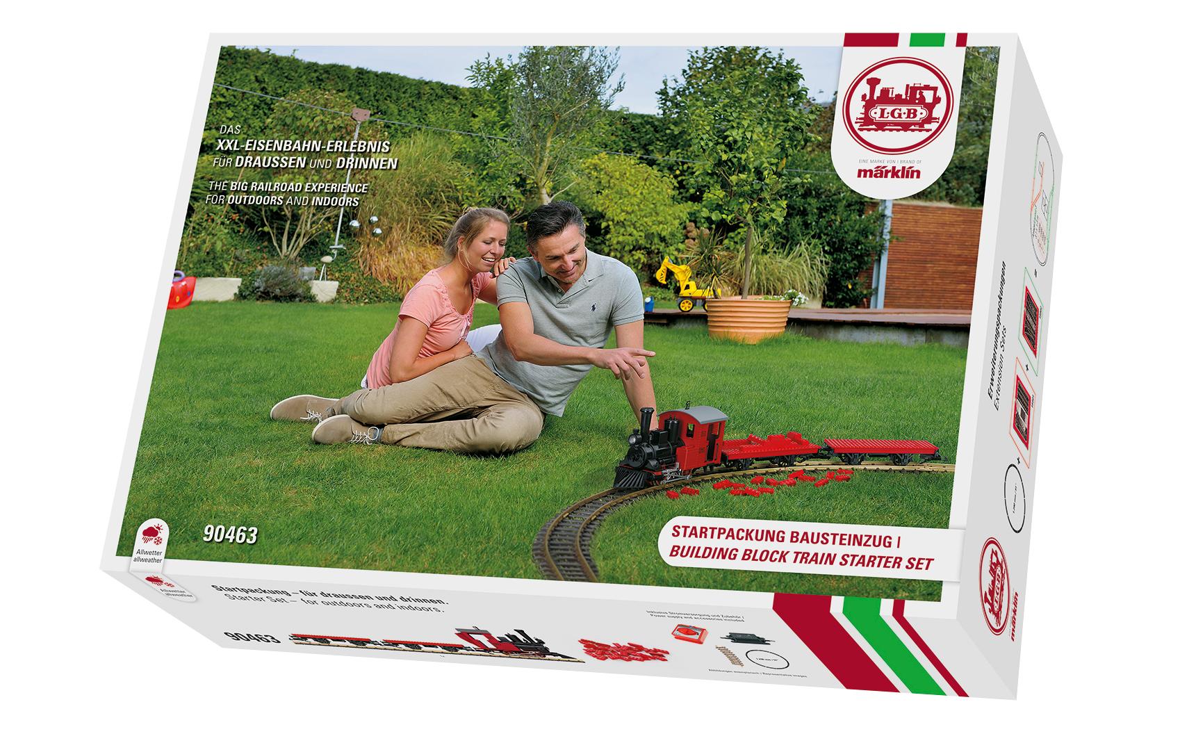 Startpackung Bausteinzug 230 V, Spur G<br>Gartenbahn Starter Set