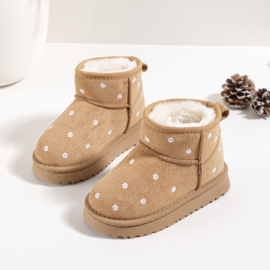 Sweet daisy winter boots - camel