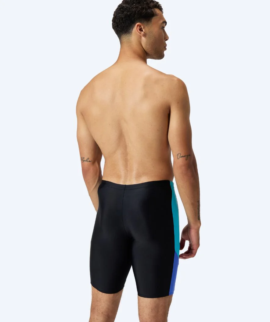 Speedo lange badebukser til mænd - Dive - Sort/lyseblå