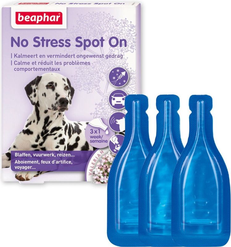 No Stress Spot On Hond - 3 Pipetten