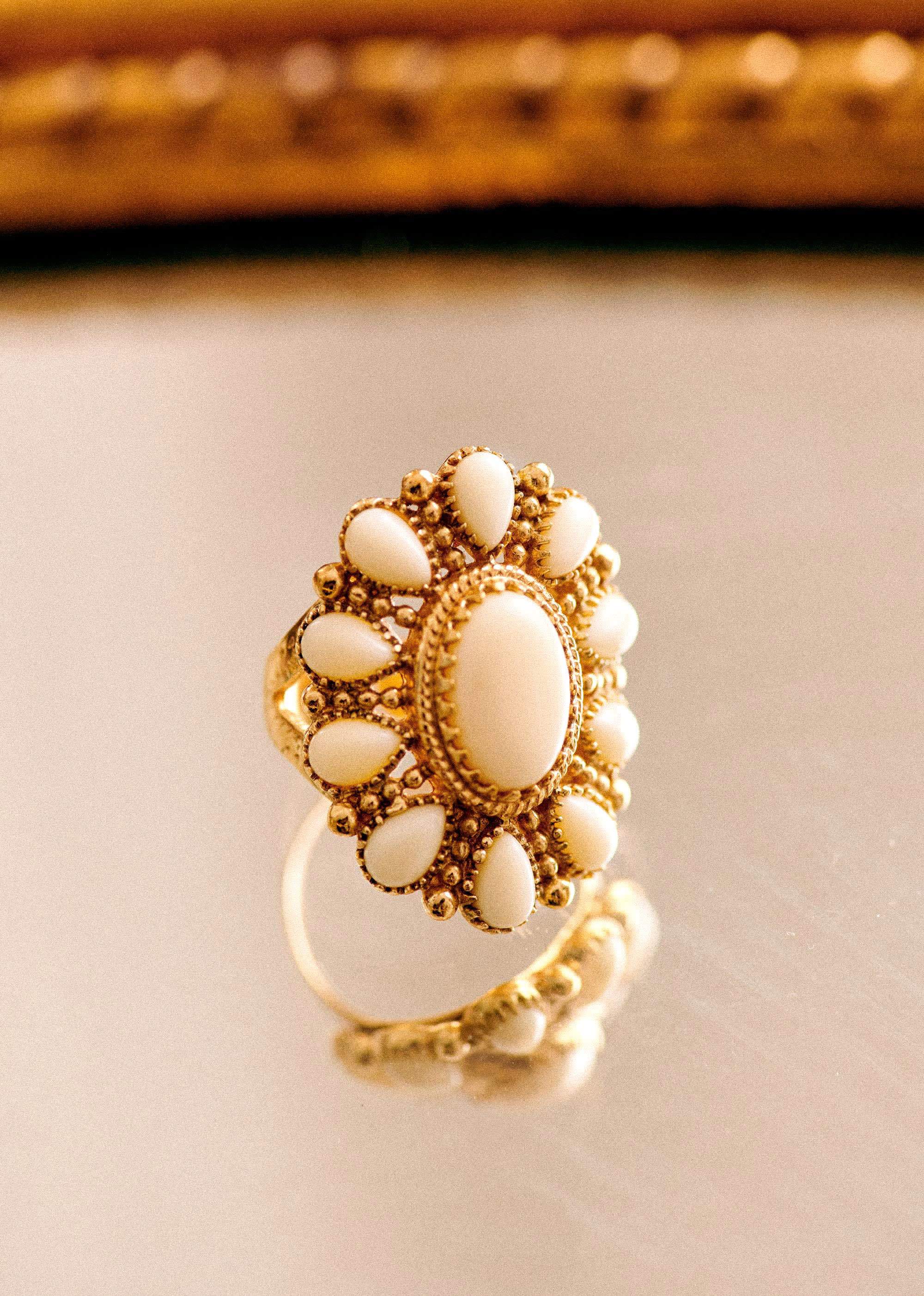 Bague Taylor - Ecru - E-SHOP/BIJOUX Bracelets & Bagues 5905870