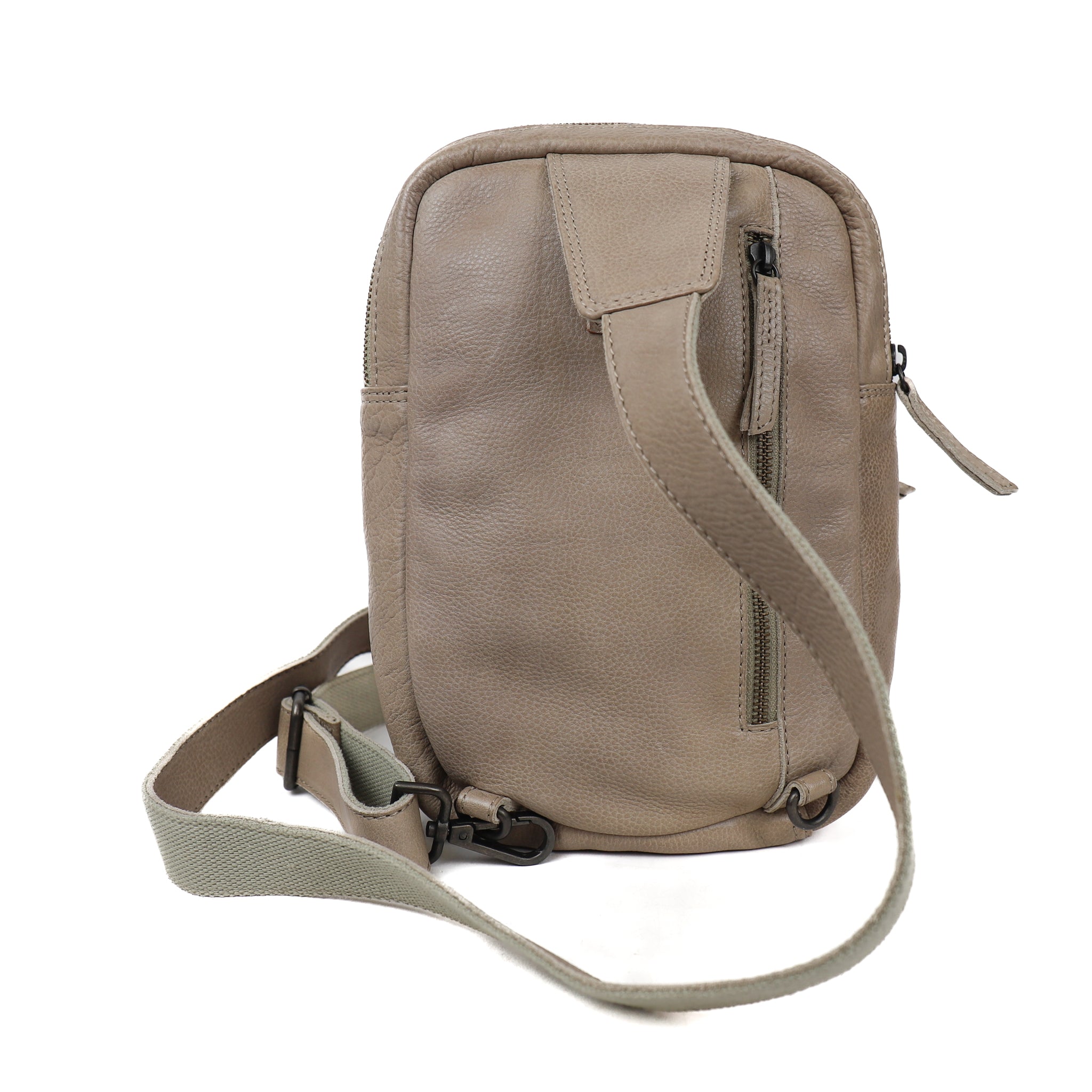 Crossbody tas 'Stefan' silver mink Silver mink