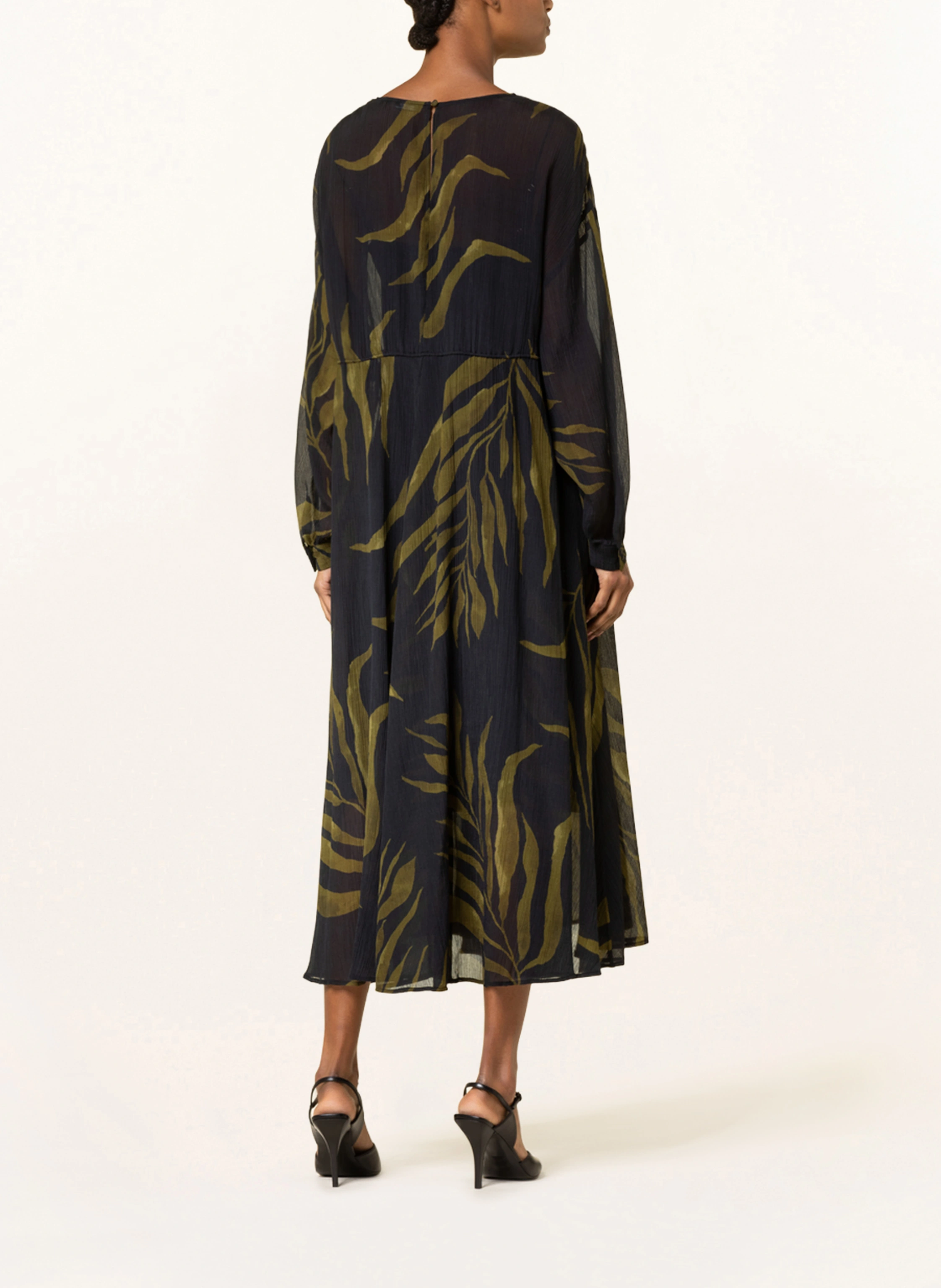 IRIS von ARNIM Plisseekleid FARAYA mit Seide