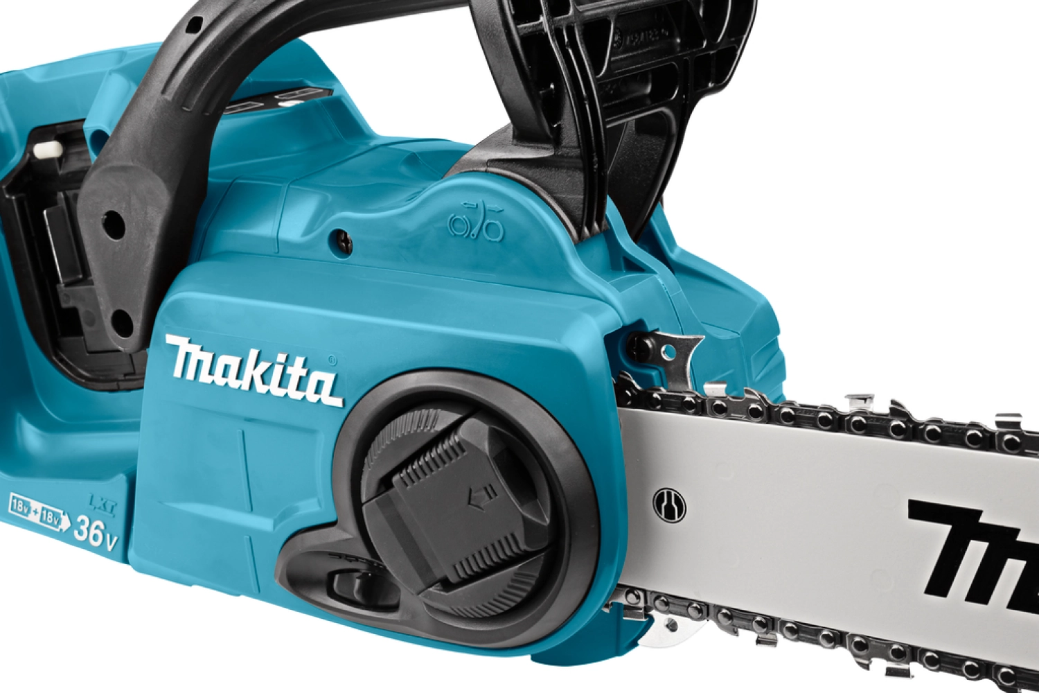 Makita DUC353PG2J 2x18V Li-Ion accu kettingzaag set (2x 6,0Ah) - 350mm