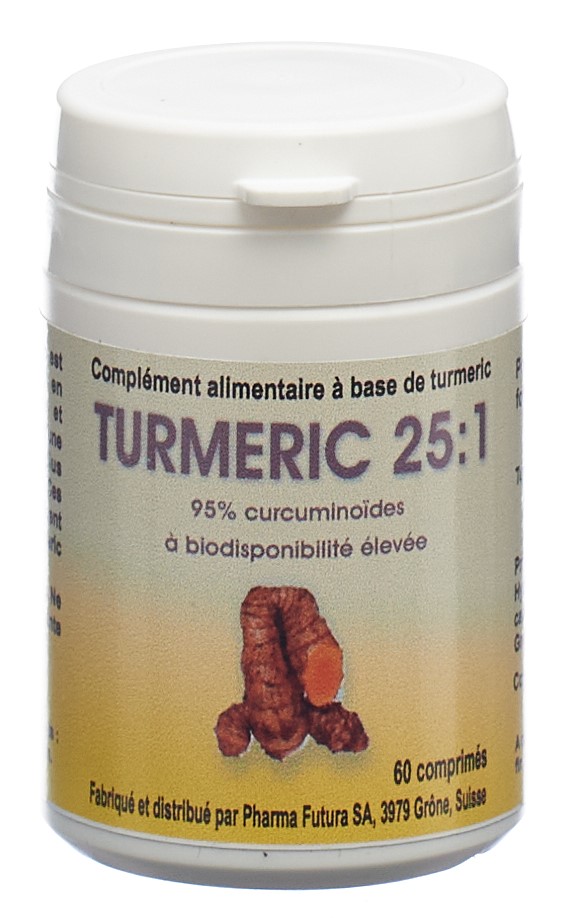 Pharma Futura TURMERIC 25:1 Tabl 250 mg Ds 60 Stk