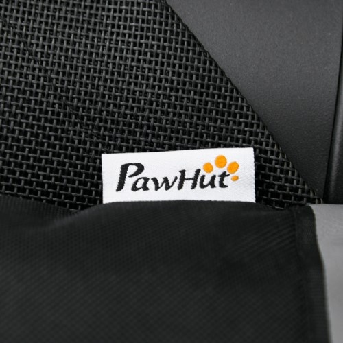 Cama alta para cães Pawhut, preta