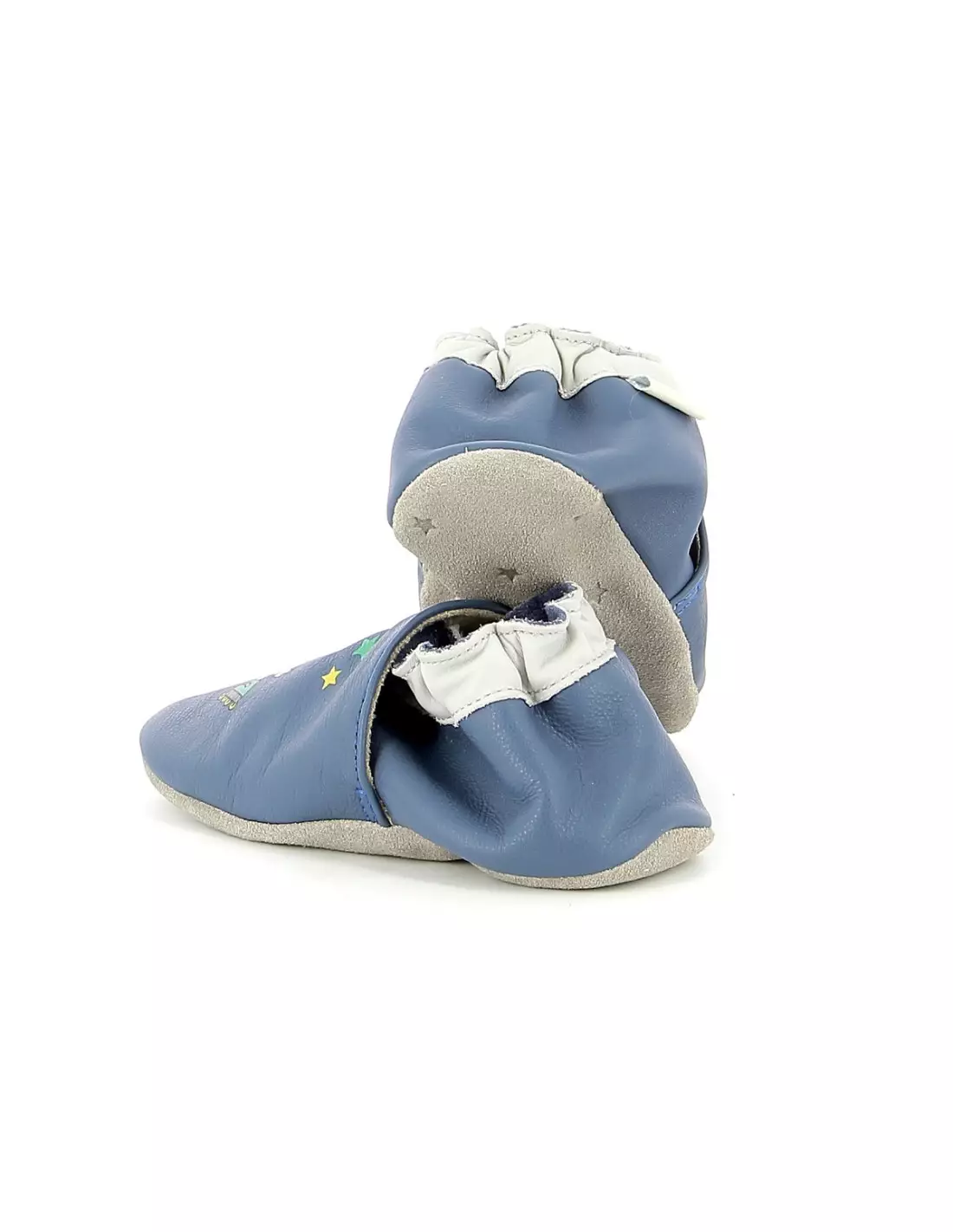 ROBEEZ ROLLER - Chaussons Bleu