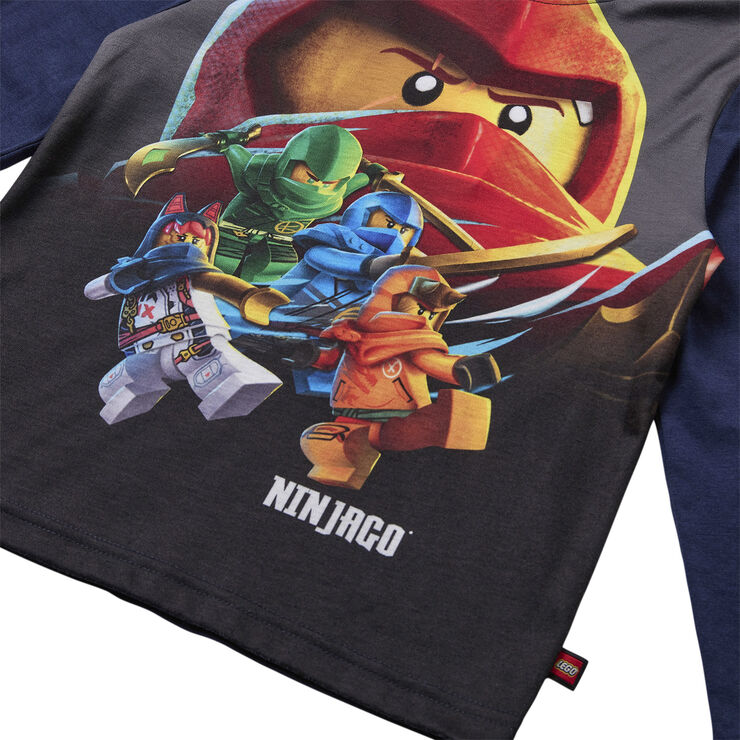 LEGO kidswear-LEGO børnetøj LWTANO 619 - T-SHIRT L/S Blå
