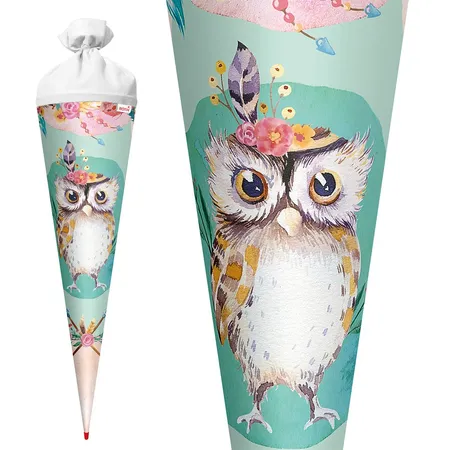 Roth Schultüte Lieselotte mit Filzverschluss, 70 cm, rund
