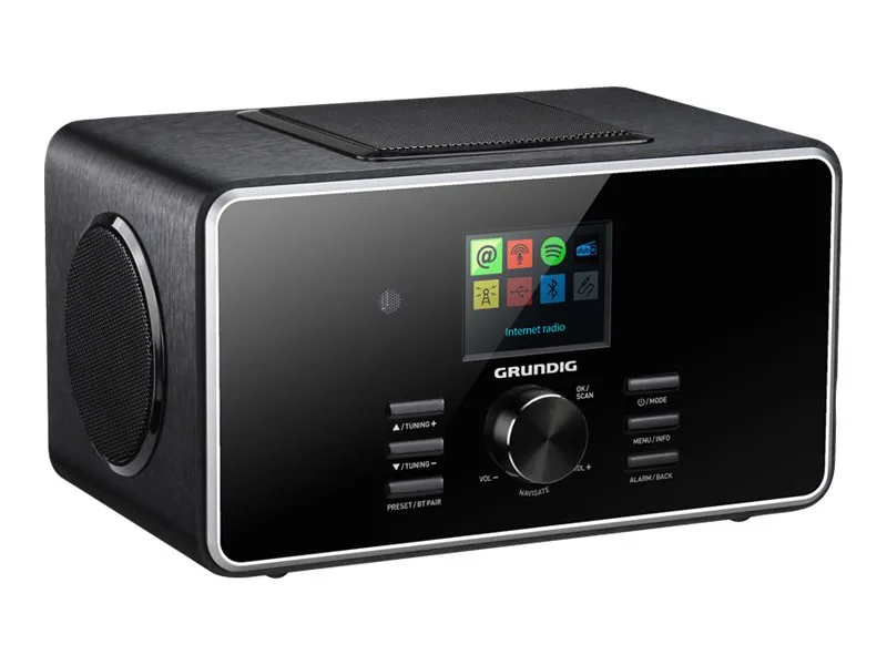 Grundig DTR 6000 X - Audiosystem - 28 Watt (Total) - sort