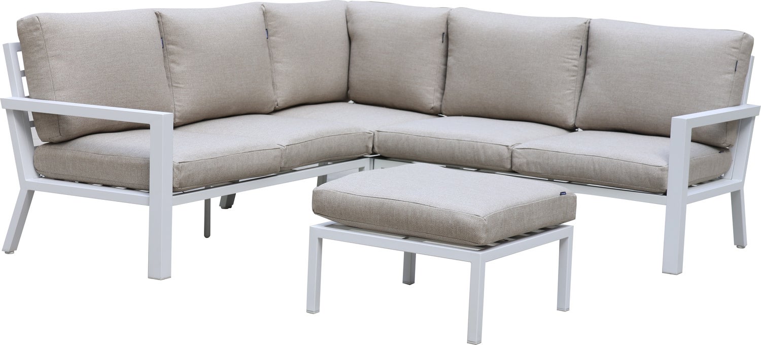 Intratuin 4-zits loungeset Milo wit