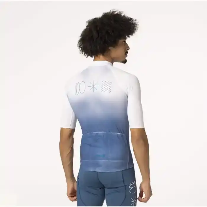 AGU Classic Breakaway Fietsshirt Korte Mouwen Blauw Heren
