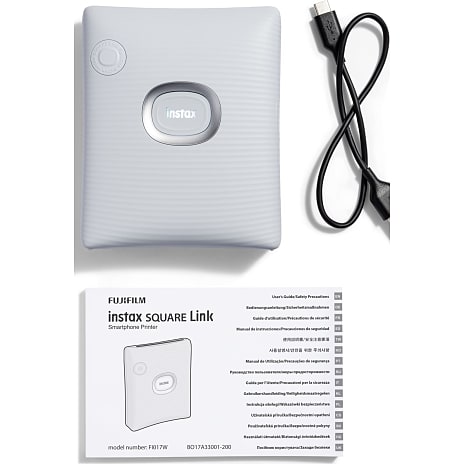 instax SQUARE Link printer - Ash White