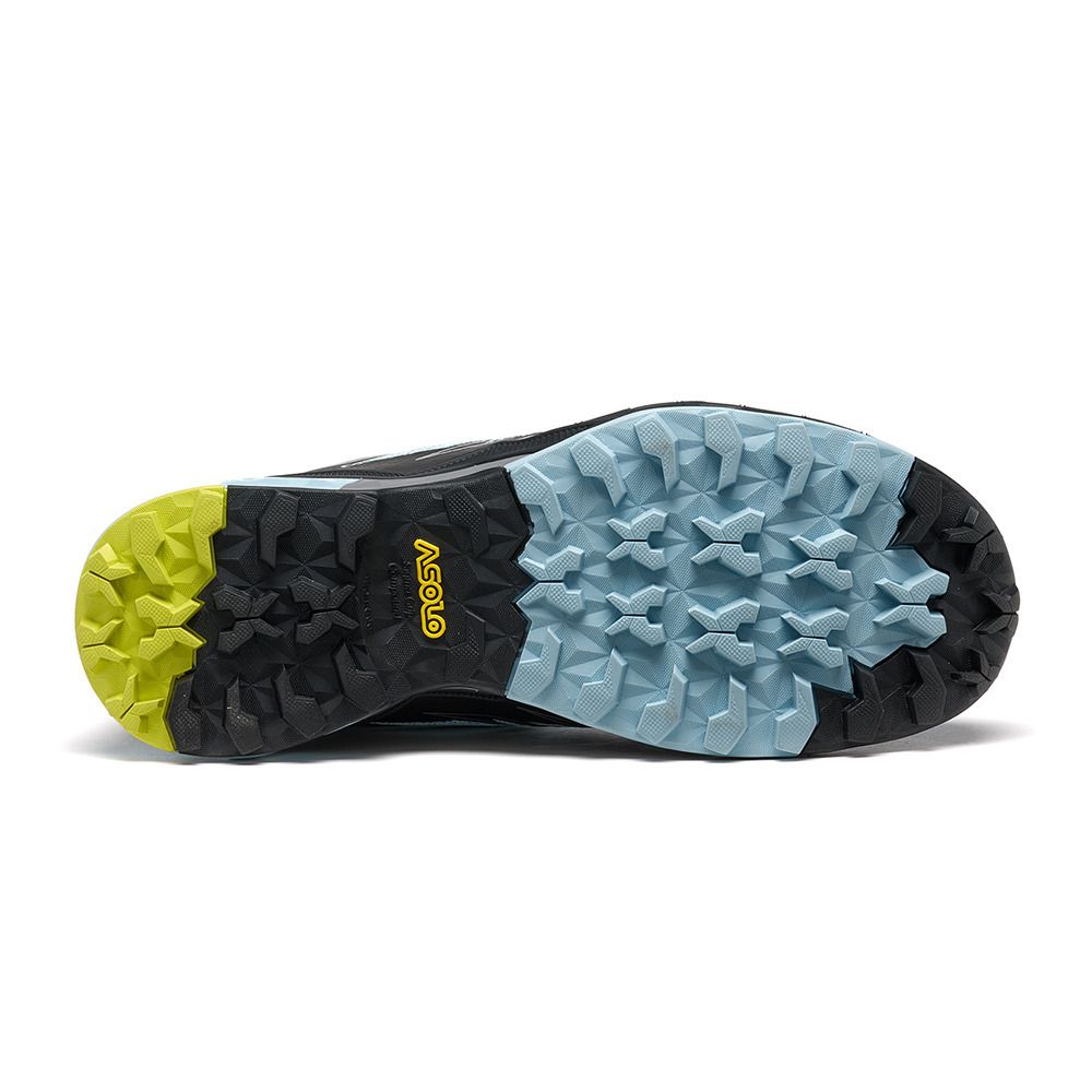 Asolo SOFTROCK - Chaussures trekking Femme black/celadon/saf.yl
