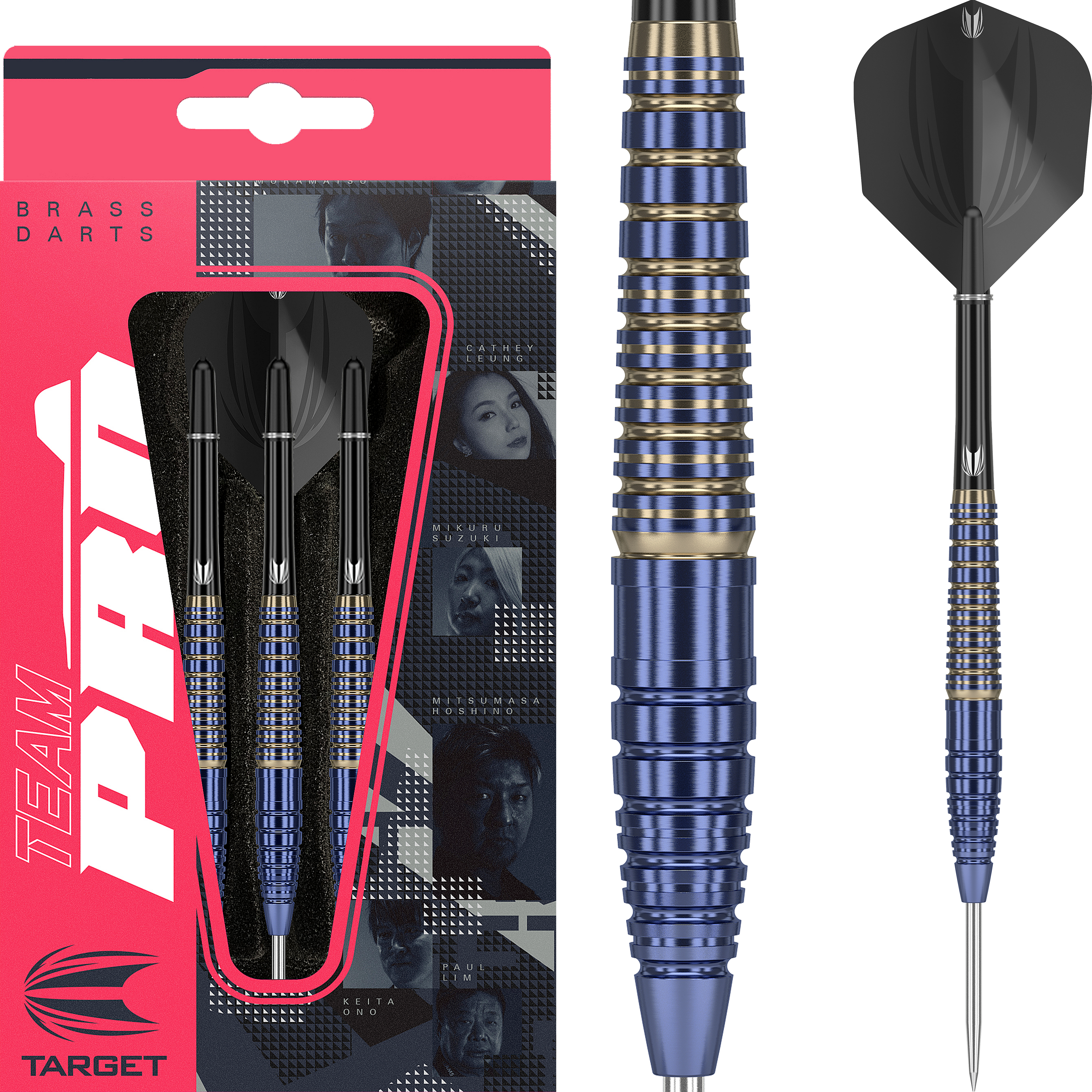 Target Japan - Team Pro - Paul Lim Brass - Steeldart