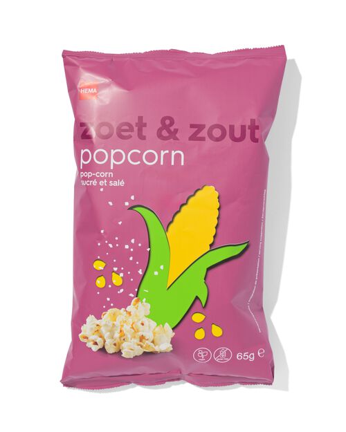 popcorn sucré et salé 65g