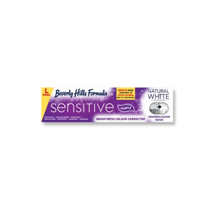 Bevery Hills Natural White Sensitive Zahnpasta 100 ml