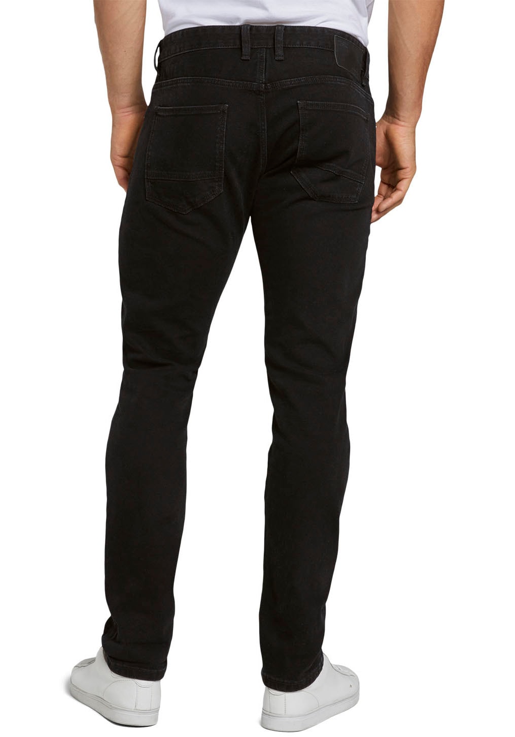 TOM TAILOR Slim-fit-Jeans »TROY« unifarben