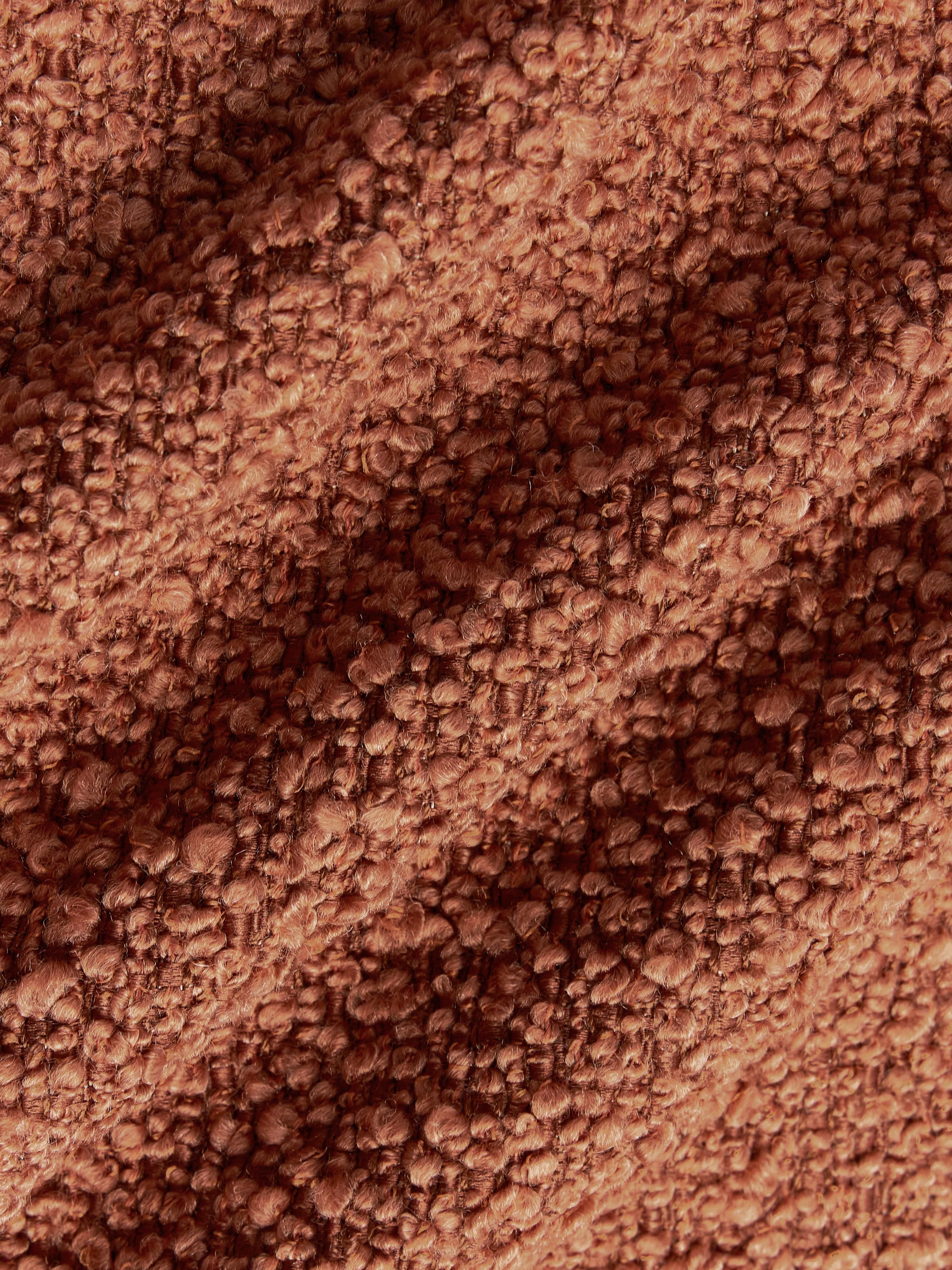 Bouclé kussenhoes Bellamie