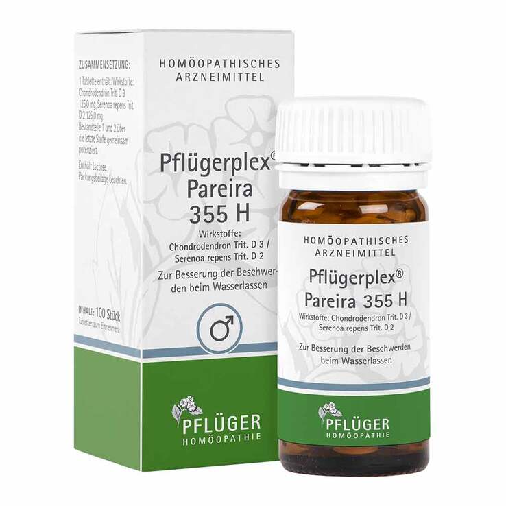 Pflügerplex Pareira 355 H Tabletten, 100 St