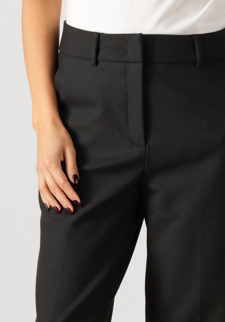 zwarte cambio wijde broek amelie