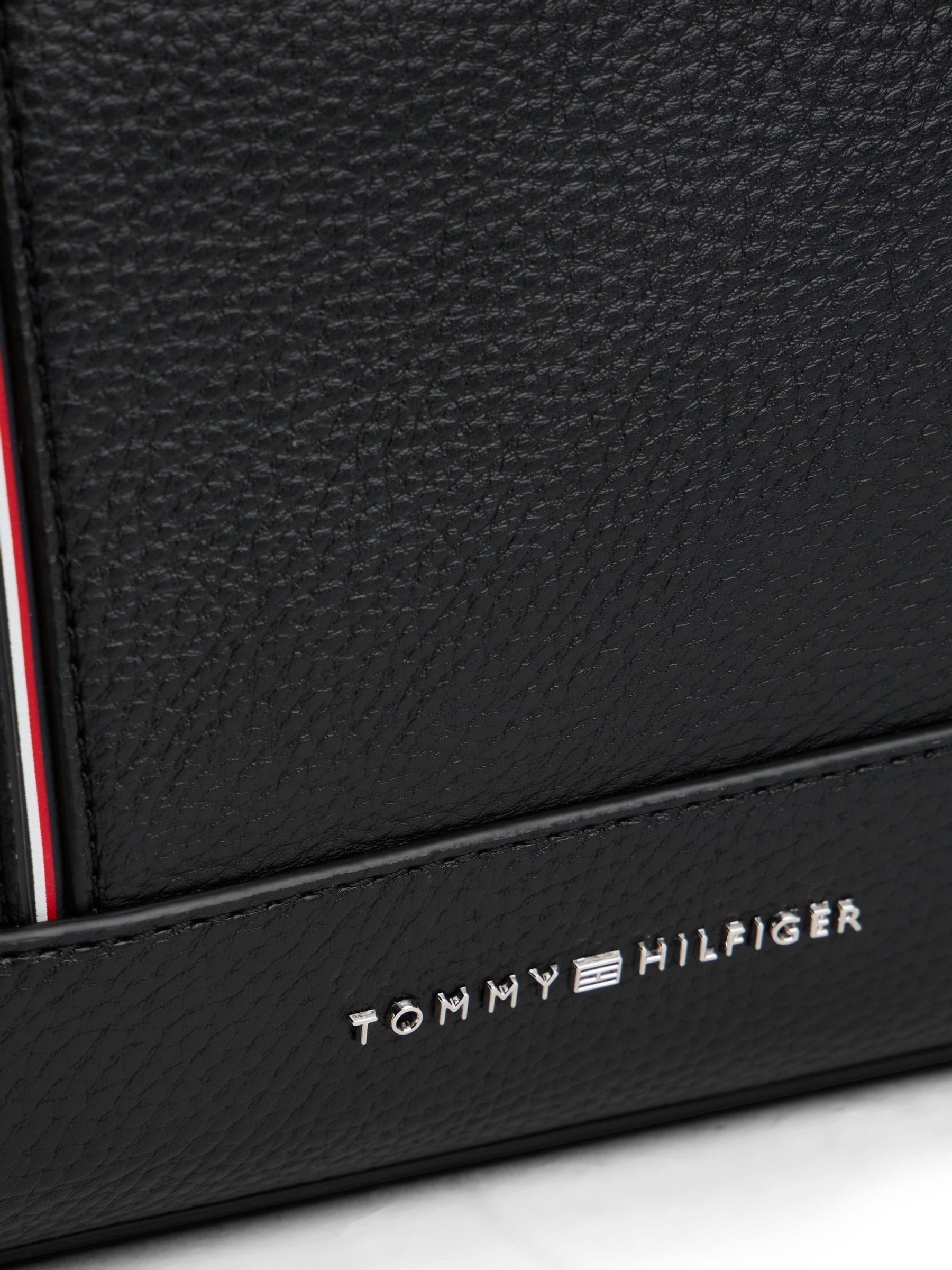 Tommy Hilfiger Pebble Grain Signature Tape Pouch