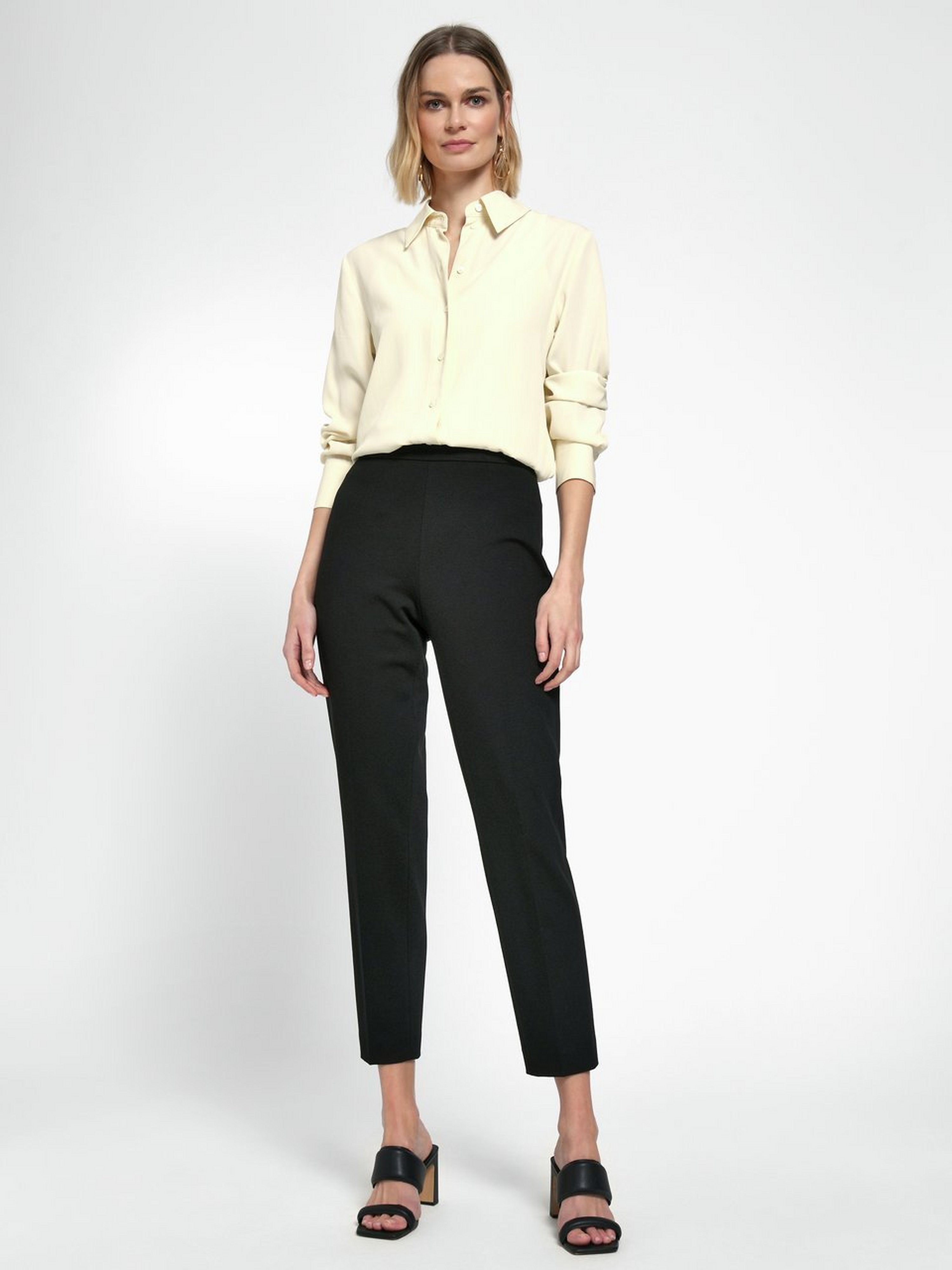 Knöchellange Jersey-Hose