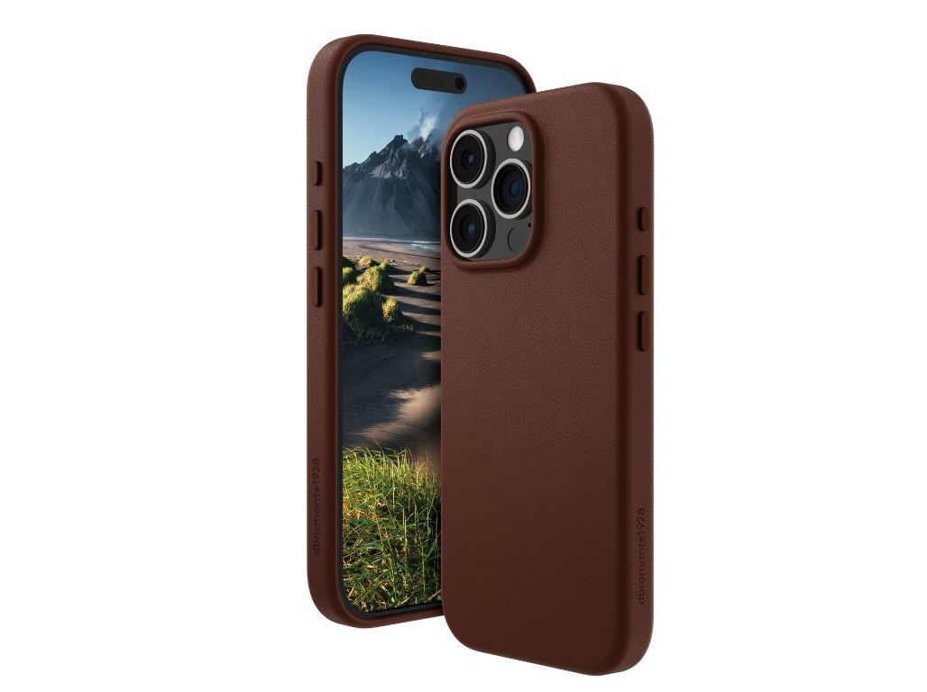 CAPA DBRAMANTE1928 P/IPHONE 16 PRO DARK TAN
