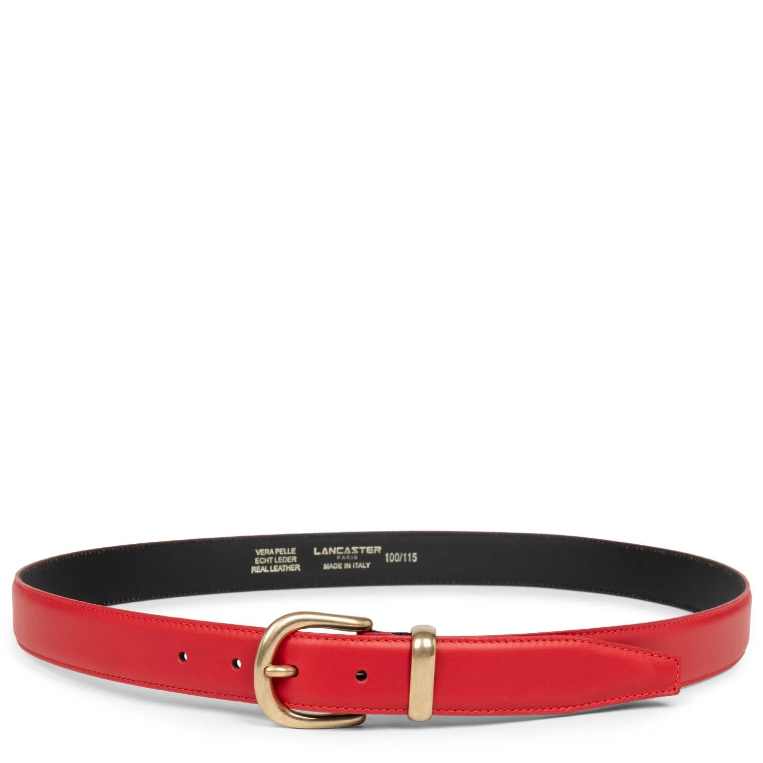 Ceinture Cuir Lisse Femme-Ceinture