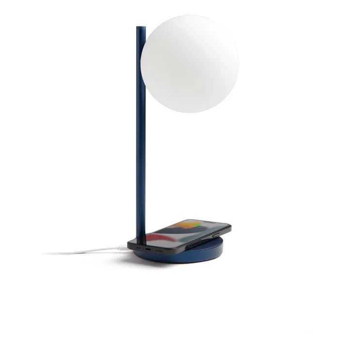 Lexon Lampe à poser Bubble | Bleu foncé