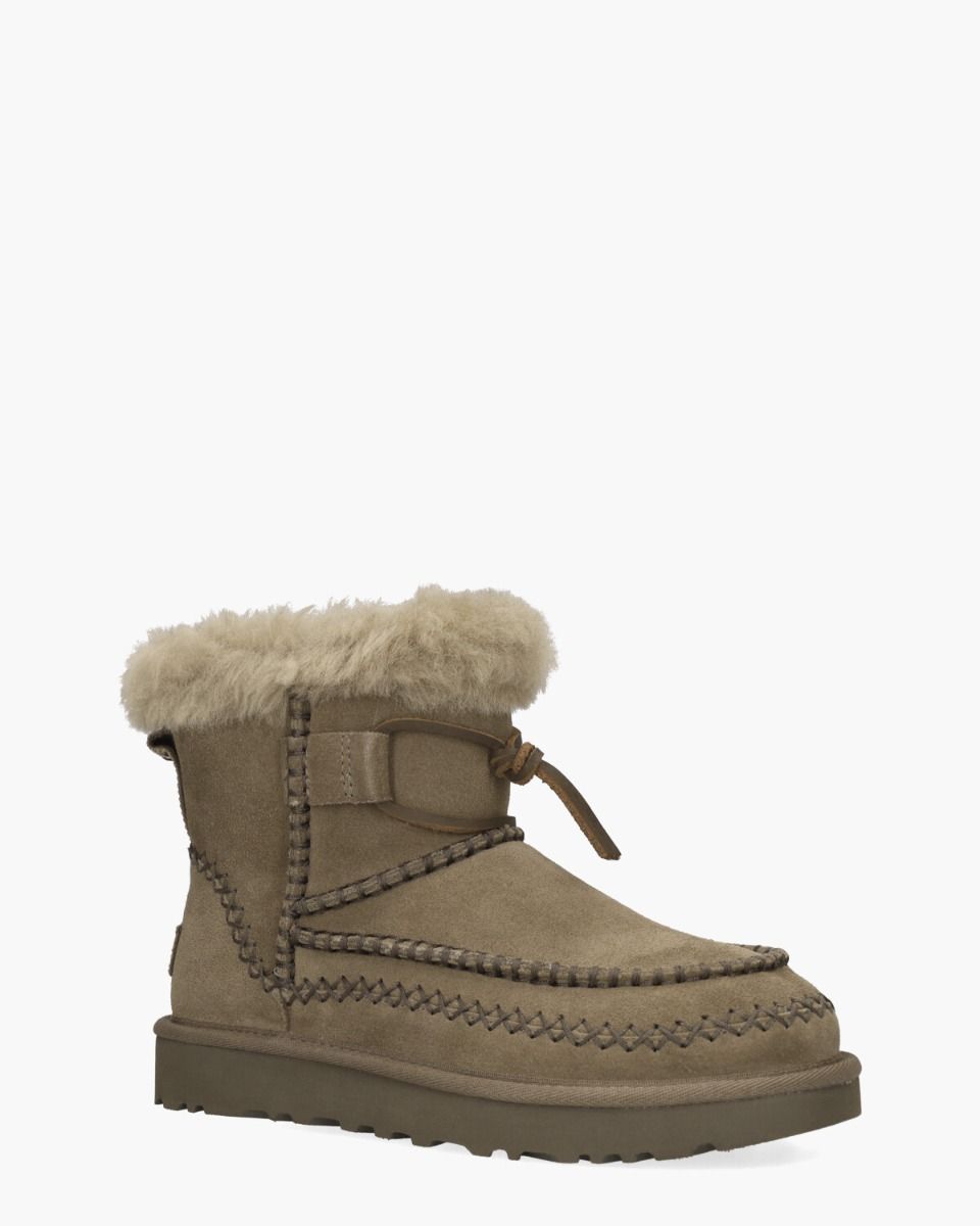 UGG Classic Mini Alpine Boot Hickory Dames Enkelboots