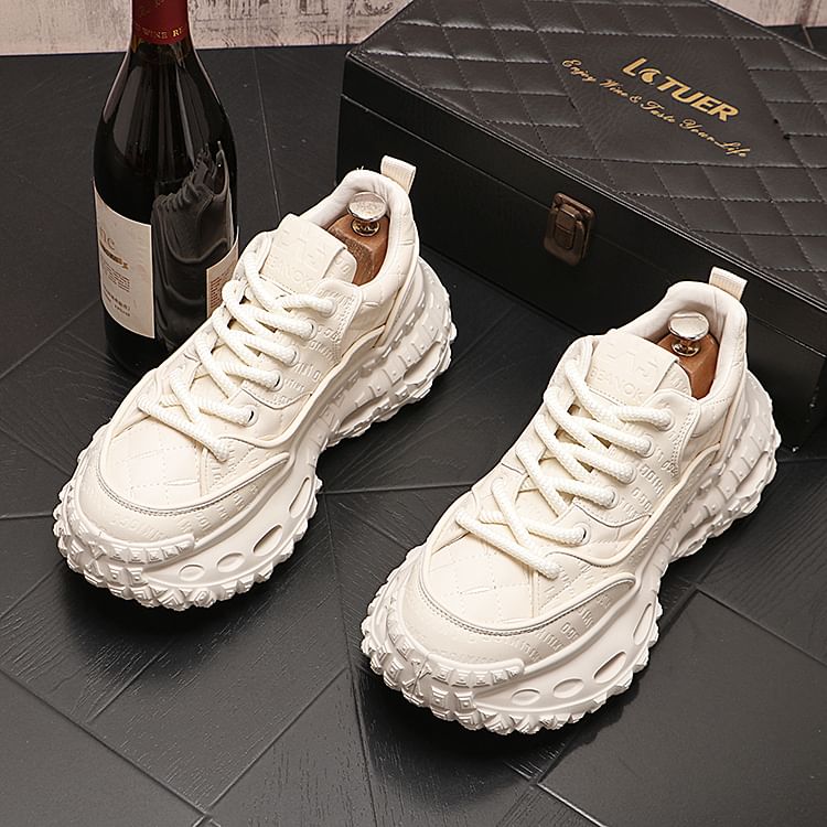 Mr Ozera - Platform Paneel Sneakers