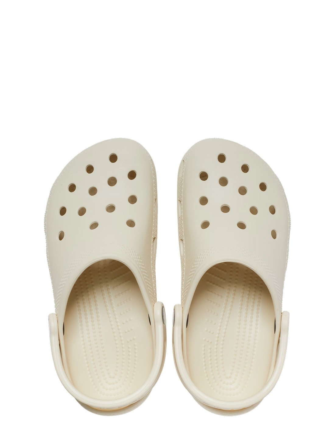 crocs sabots mixte classic clog beige