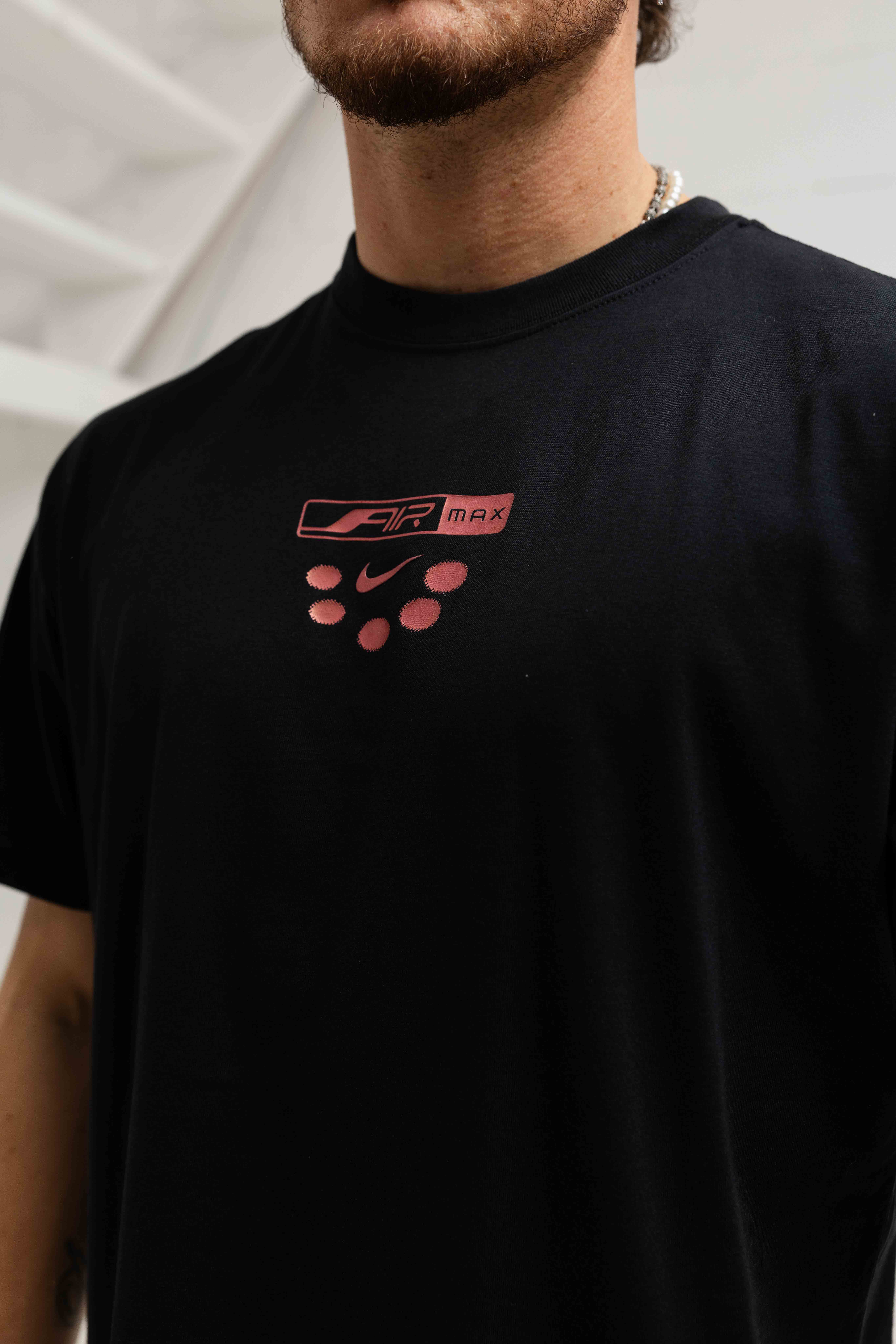 Nike Sportswear Max90 T-Shirt Heren Zwart