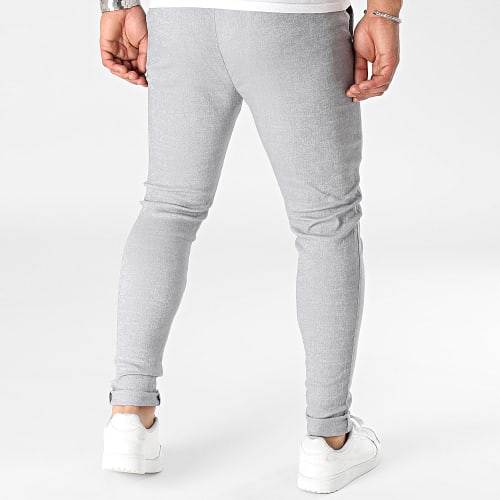 Pantalon Chino Slim Gris