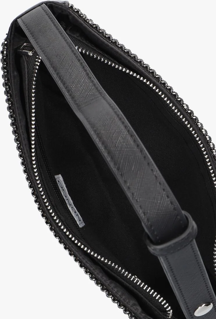 N\u00DANOO zwarte n&uacute;noo handtas destiny glitter