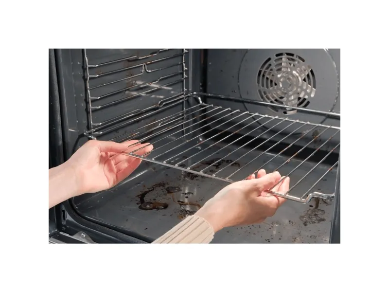 Whirlpool W Collection W7 OS4 4S1 P BL - Ovn - til indbygning - niche - bredde: 56 cm - dybde: 55 cm - højde: 58.3 cm - med selv-rengøring - Klasse A  - sort