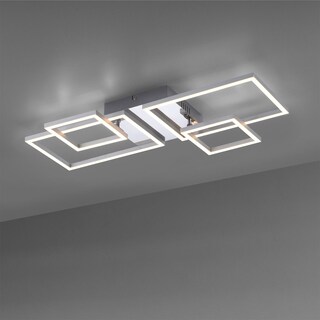 LED-Deckenleuchte Iven Alu