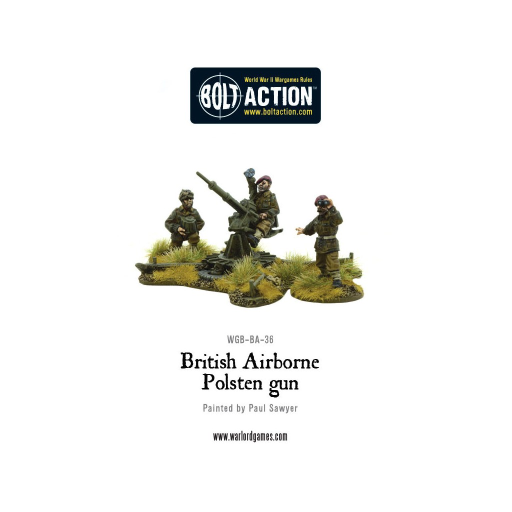 Bolt Action - British Airborne - Polsten Gun
