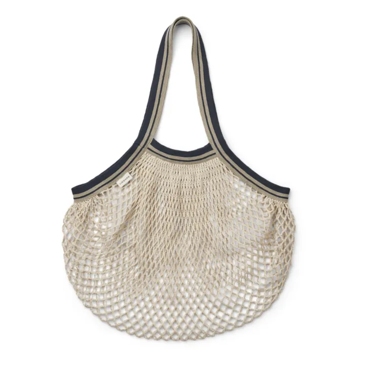 Liewood Sac Filet Mesi Coton Bio | Ecru