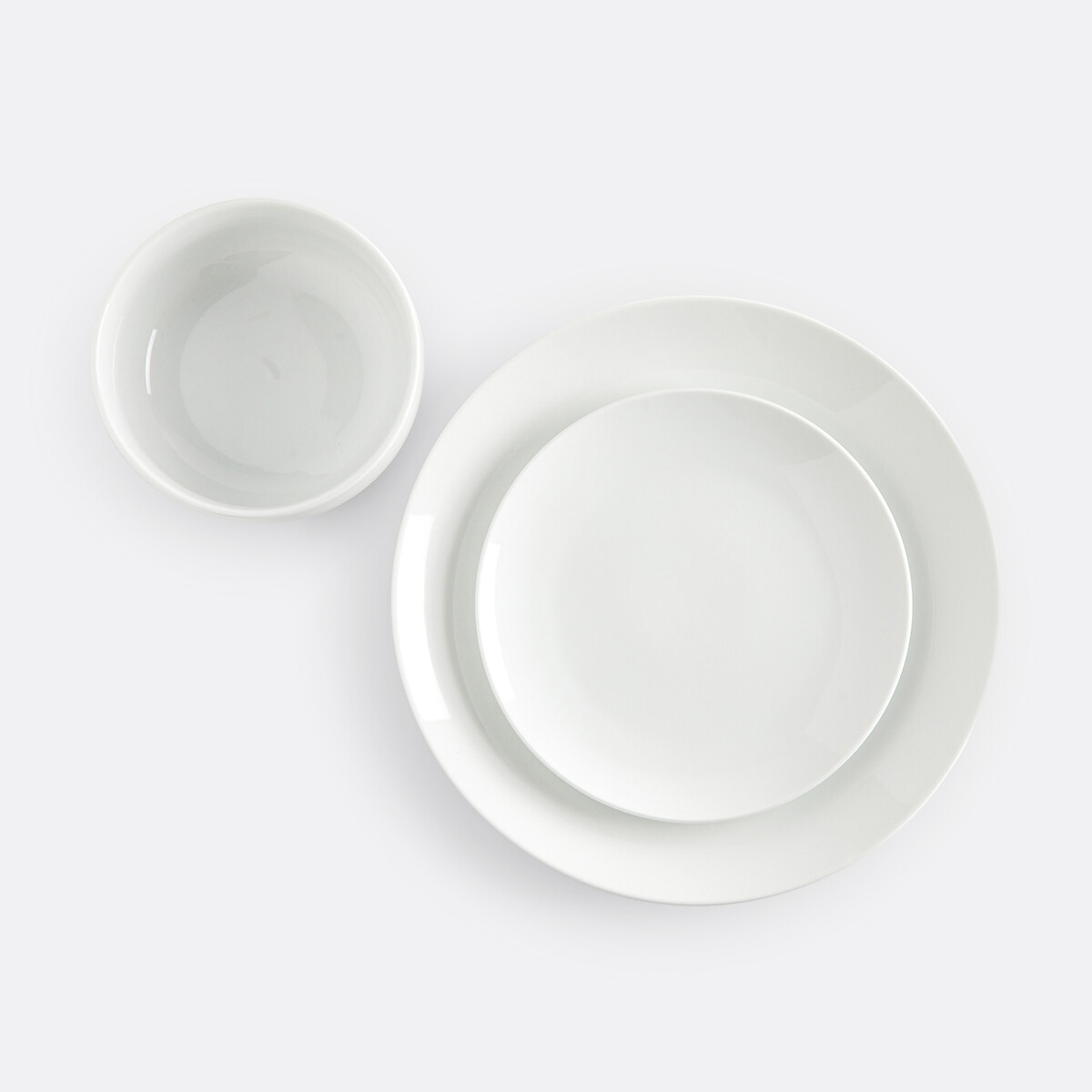LA REDOUTE INTERIEURS<br>Conjunto de 4 taças em porcelana, Atola